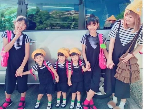 日本一妈妈有了双胞胎女儿后又生下三胞胎女儿，可以和两次生了5个儿子的那家认识一下…